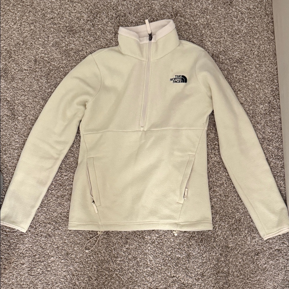 The North Face Off-White Fleece Jacket S/P